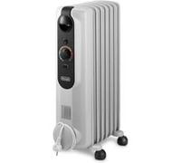 Radiateur bain d huile DELONGHI 1500 W Jusqu a 45 m2 Mobile Fonction antigel G