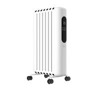 Radiateur bain d'huile 1500w blanc