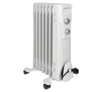 Radiateur bain d'huile 7R 1500W Clatronic RA3735-blanc