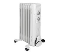 Radiateur bain d'huile 7R 1500W Clatronic RA3735-blanc