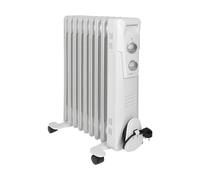 Radiateur bain d'huile 9R 2000W Clatronic RA 3736 Blanc