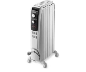 Radiateur bain d'huille Dragon4 DELONGHI - 1500W - 3 allures de chauffe - Technologie Real Energy - Effet cheminée