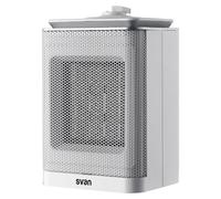 Radiateur céramique 1500 W, 3 vitesses, thermostat, blanc