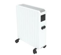 Radiateur céramique à inertie sèche à poser blanc 2 500W