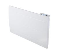 Radiateur céramique électrique à inertie Batilec Uniko 1 500W 45,5cm x 74,3cm blanc