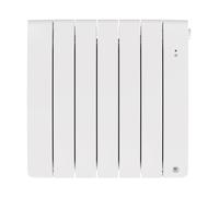 Radiateur chaleur douce BILBAO 4 connecté Horizontal 1500W Blanc Brillant - THERMOR 493825