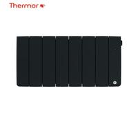 Radiateur chaleur douce BILBAO 4 connecté Bas 1000W Gris Anthracite - THERMOR 494842
