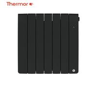 Radiateur chaleur douce BILBAO 4 connecté Horizontal 1500W Gris Ardoise - THERMOR 493830