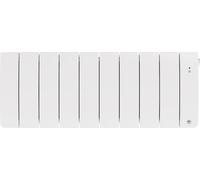 Thermor Radiateur à chaleur douce BILBAO 4 1000 W bas blanc brillant 494836