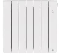 Radiateur chaleur douce connecté Bilbao 4 horizontal 1000W Blanc brillant - THERMOR - 493823