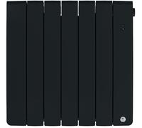 Thermor Radiateur chaleur douce Bilbao 4 connecté Horizontal 1000W Gris ardoise