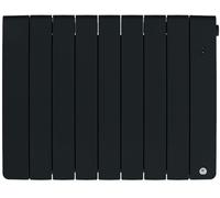 Radiateur chaleur douce connecté Bilbao 4 horizontal 1250W Gris ardoise - THERMOR - 493829