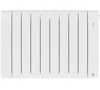 Radiateur chaleur douce connecté Bilbao 4 horizontal 1500W Blanc brillant - THERMOR - 493825