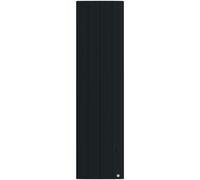 Radiateur chaleur douce connecté Bilbao 4 vertical 1500W Gris ardoise - THERMOR - 494839