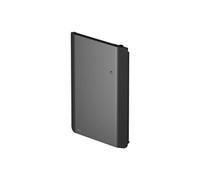Radiateur connecté Horizontal INTUIS CALIDOO Nativ 750W Fonte Anthracite H60xL62xP12cm