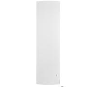 Radiateur connecté lumineux DIVALI vertical 1500W blanc carat - ATLANTIC