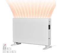 Radiateur convecteur VEVOR, 2000 W chauffage électrique par convection avec télécommande &tactile, 3 modes, minuterie de 24 heures, avec protection contre le basculement & la surchauffe pour la maison