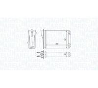 MAGNETI MARELLI 350218463000 Radiateur de chauffage