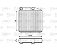 Radiateur de chauffage 811502 VALEO pour FIAT ALFA ROMEO PEUGEOT OPEL CITROËN