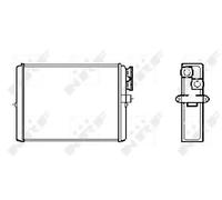 NRF Radiateur de chauffage 53559 intérieur en aluminium pour Volvo V70 II, S60, XC90