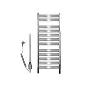 Radiateur de Salle de Bain Tharr 500 x 950 mm Chromé avec Elément Chauffant