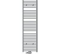 Radiateur de salle de bains à raccord central, 50 x 180 cm, chromé, avec kit de raccordement universel