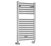 Radiateur de salle de bains Aqualine ALYA, modèle droit, 450 x 803 mm, chromé