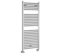 Radiateur de salle de bains Aqualine ALYA, modèle droit, 500 x 1230 mm, chromé