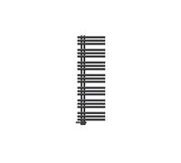 Radiateur Design Iron EM 500x1600 mm Anthracite Raccord Central au Bas avec