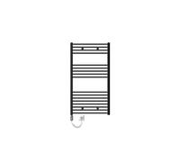 Radiateur Design Sahara Electrique Anthracite avec Elément Chauffant Chromé