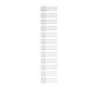 Zehnder Yucca Asym Design- Radiateurs salle de bain ZY300638B100000 YA-170-040, 1736 x 378 mm, blanc, RAL 9016, monocouche