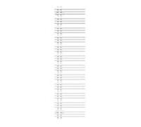 Radiateur design Zehnder Yucca YA-170-050 1736x47x47x478, ZY300648A500000