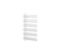 Zehnder Yucca Asym Design- Radiateurs salle de bain ZY400148A500000 YAD-090-050, 872 x 478 mm, titane, double couche