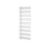 Zehnder Yucca Asym Design- Radiateurs salle de bain ZY400348B100000 YAD-130-050, 1304 x 478 mm, blanc, RAL 9016, double couche