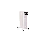 PUR LINE | Radiateur à bain d'huile 1500 W avec humidificateur | Radiateur à bain d'huile silencieux et sûr pour la maison et le bureau