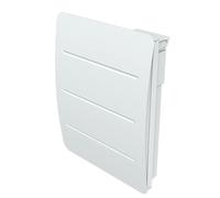 Radiateur double coeur de chauffe en fonte + film Kairos blanc 1 000W