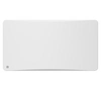 Radiateur électrique 1500 W, en fonte et avec film réfléchissant, prêt à l'emploi, de couleur blanche