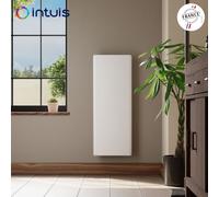 Radiateur électrique 2000W inertie fonte CHAMANE Nativ Vertical connecté Blanc - INTUIS M198217