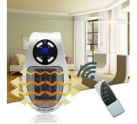 Radiateur Électrique 500W Chauffage Air Soufflant Ventilateur Chauffe Mini pour Salle de Bain Salon Bureau avec télécommande