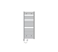 ECD Germany Radiateur électrique 600 x 1500 mm tige droite chromée sèche-serviettes 1200W Chrom