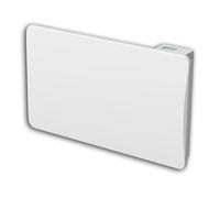 Warm Tech - Radiateur électrique à inertie céramique 1500W, programmable, chauffage pour pièce jusqu'à 60 m³, design moderne, blanc 230V