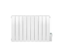 Radiateur électrique à inertie fluide 1800W DELTACALOR Telica cintré horizontal