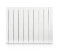 Radiateur électrique à inertie fluide IRINAII 1500 W HJM Blanc