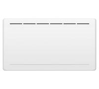 Radiateur électrique à inertie sèche - 1500 W - Puissance de chauffage : 80x45x12,5 cm - Couleur : blanc - Pour usage intérieur - Convient pour les salons