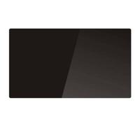 Radiateur électrique à inertie sèche Batimex Glass noir 1500W