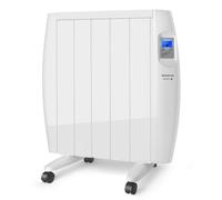 Taurus Radiateur électrique à inertie sèche Malbork 900 900W Thermostat 10-35°C Programmateur Blanc