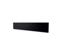 Radiateur électrique ADAX connecté Wi-Fi - Noir - 800 W - 21 x 118,6 x 8,7 cm - NEO L 08 KWT