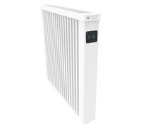 Radiateur électrique AeroFlow® COMPACT 1300 avec briques réfractaires et multi-contrôleur FlexiSmart (Andorid et iOS) Chauffage à accumulation de surface en tant que chauffage d'appoint électrique