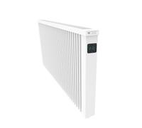 Radiateur électrique AeroFlow® MAXI 2450 avec briques réfractaires et multi-contrôleur FlexiSmart (Andorid et iOS) Chauffage à accumulation de surface en tant que chauffage d'appoint électrique