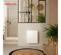 Atlantic Radiateur électrique AGILIA Neo 500W Horizontal Connecté Blanc 503119
